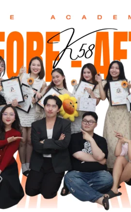 [K58] Sự thay đổi của học viên trong khóa học Tự Tin Livestream Hiệu Quả
