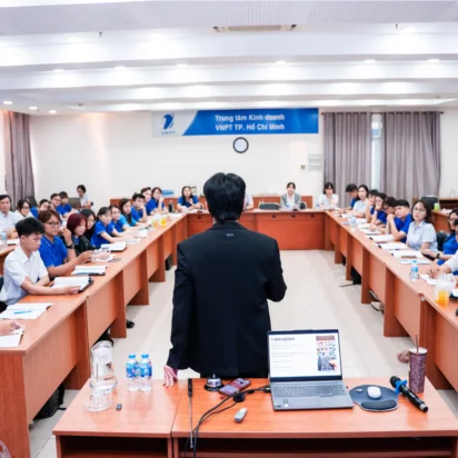 Tập đoàn bưu chính viễn thông Việt Nam (VNPT) tham gia khóa đào tạo tự tin livestream bán hàng hiệu quả của LIVE Academy