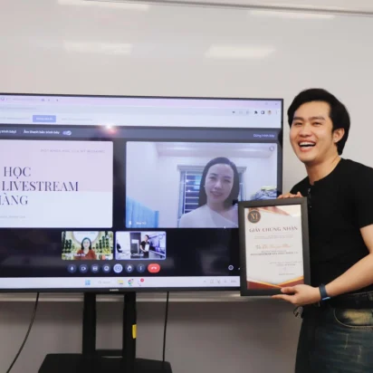 Khóa học tự tin livestream bán hàng hiệu quả – K11