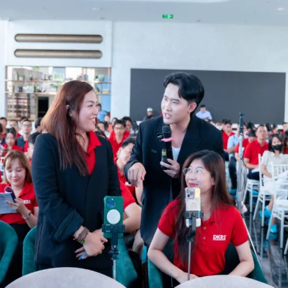 Bất động sản Danh Khôi (DKRS) tham gia chương trình đào tạo Livestream và quay dựng video thực chiến
