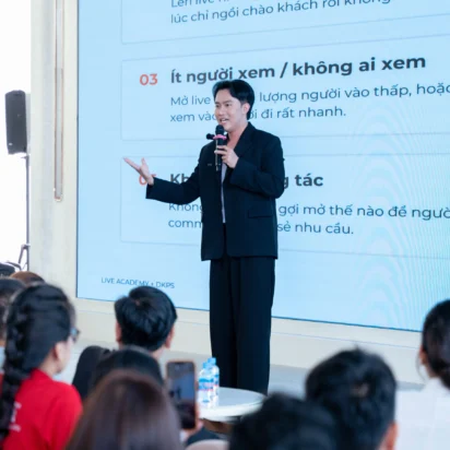 Bất động sản Danh Khôi (DKRS) tham gia chương trình đào tạo Livestream và quay dựng video thực chiến