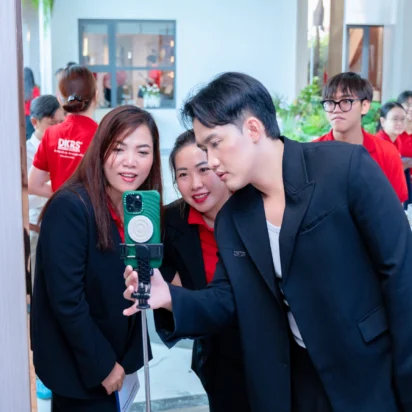 Bất động sản Danh Khôi (DKRS) tham gia chương trình đào tạo Livestream và quay dựng video thực chiến