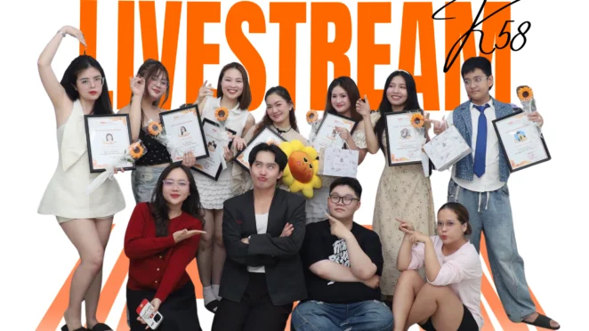 [K58] - Livestream Thực Chiến | LIVE Academy - Học viện đào tạo Livestream và Kỹ năng