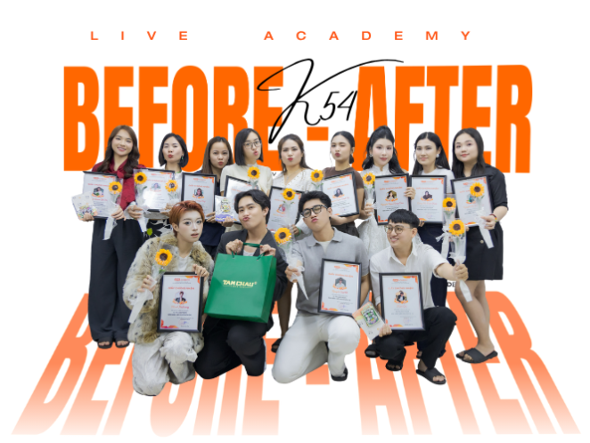 [K54] Sự thay đổi của học viên trong khóa học Tự Tin Livestream Hiệu Quả