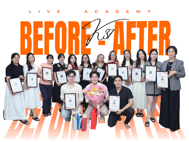[K37] Sự thay đổi của học viên trong khóa học Tự Tin Livestream Hiệu Quả