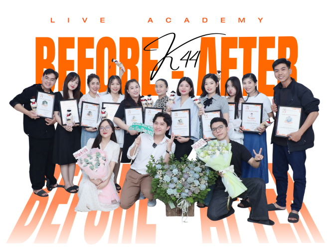 [K44] Sự thay đổi của học viên trong khóa học Tự Tin Livestream Hiệu Quả