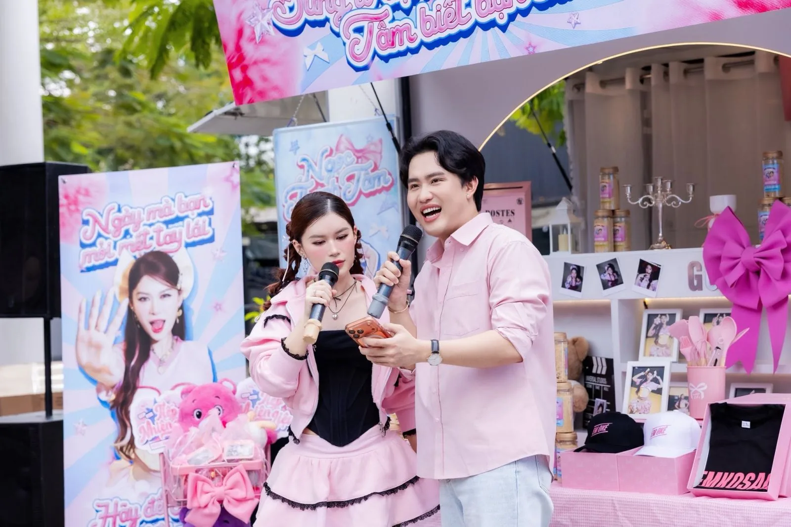 MiTa Minh Tân đã dẫn dắt nhiều chương trình truyền hình, sự kiện, gameshow